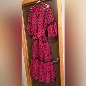 NWT Polkadot Maxi Dress